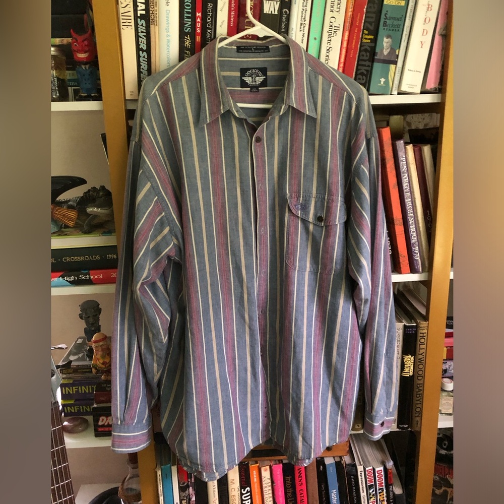 Vintage Dockers Striped Long Sleeve